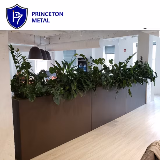 工場供給 DIY 簡単取り付けアルミニウムフラワーガーデンプランターボックス