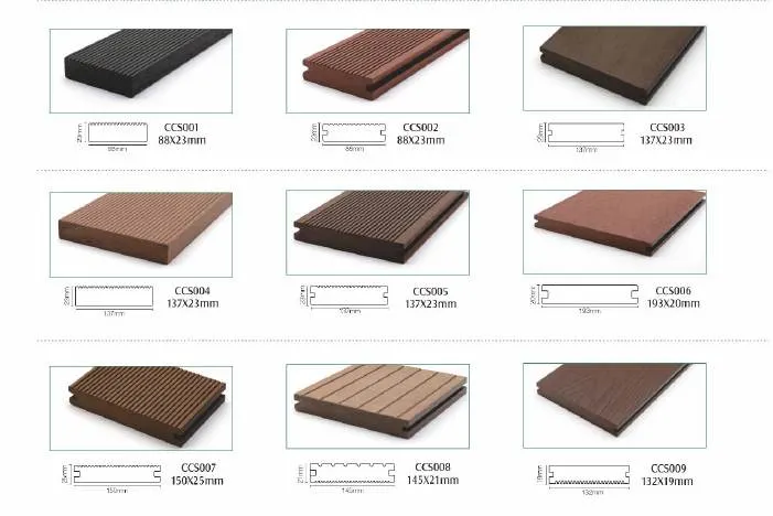 WPC Outdoor Decking WPC Garden Outdoor Decking Hollow Decking