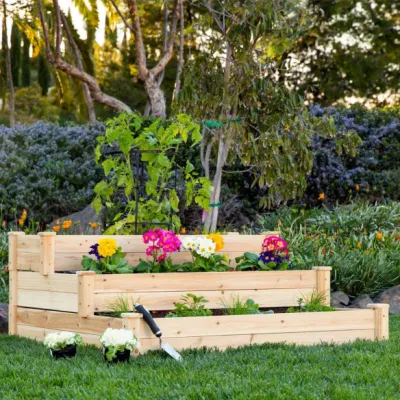 5 種類モミの木のガーデンベッド腐りにくい裏庭パティオ花を育てる野菜育てた庭の植栽ボックス